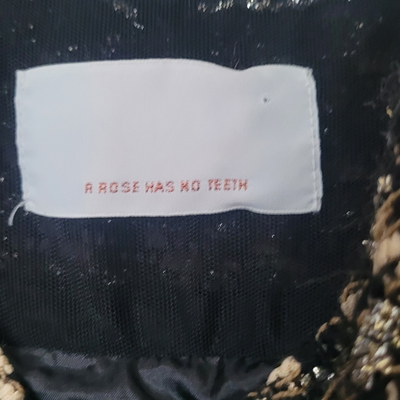 Multi metal wool jumper dress Anthropologie - Picture 4 of 5